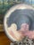 1970s Signed Handcrafted Ceramic Bear Motif Art Plate For Sale - Image 5 of 8