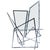 Sitting Bull Chair in Stainless Steel and Clear Glass and by Orfeo Studio For Sale - Image 9 of 9