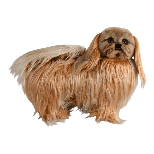 Mid-Century Steiff Studio Size Pekinese Store Display Model, Made in Germany For Sale