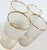 Golden Hollywood Frost Tumblers- Set of Four For Sale - Image 10 of 12