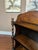 Petite Antique English Bookcase Bookshelf Barley Twist Tiger Oak Display C1920 For Sale - Image 12 of 18