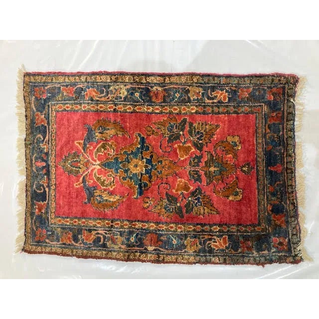 Antique Persian Lillihan , 2'1" X 3' For Sale In New York - Image 6 of 6