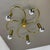 Article: Ceiling light Flush Mount Producer: probably COSACK LIGHTS Origin Germany in the manner of Sciolari Age: 1980s...