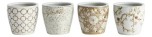 Province Pots, Set Of 4