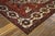 Red 1900s Red Navy Medallion Antique Hand Knotted Persian Bakhtiari Rug 10'2"x16'4" Wool Carpet For Sale - Image 8 of 8