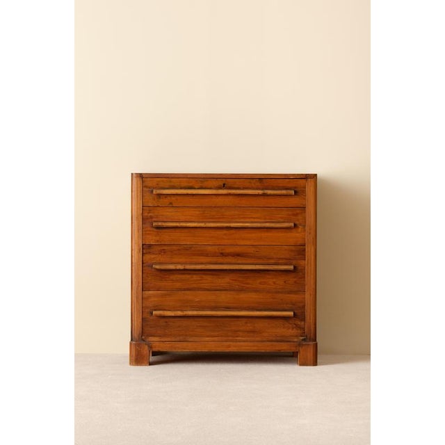1930s Vintage Swedish Chest of Drawers in Pine by Axel Einar Hjorth, 1930s For Sale - Image 5 of 6