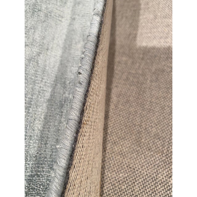 Pasargad DC Gary Color Hand Knotted Modern Rug For Sale - Image 4 of 5