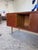Brown Vintage Danish Teak Office Style Credenza For Sale - Image 8 of 8