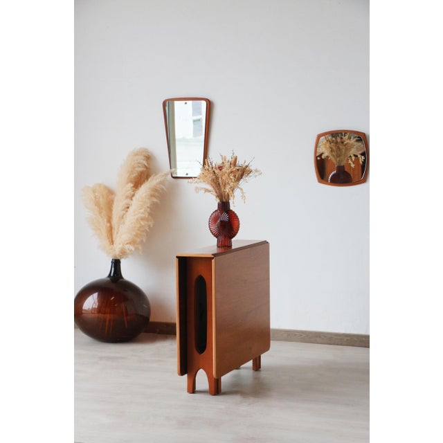 Scandinavian Drop-Leaf Table in Bendt Winge Teak and Beech, 1960s For Sale - Image 14 of 17