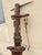 Vintage Custom Nautical Wood 95" Ship Mast Mancave Bar Island W Pulley & Ropes For Sale - Image 11 of 18