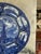 American Antique Rowland & Marcellus Staffordshire "Souvenir of New York City" Blue Transferware Plate For Sale - Image 3 of 3