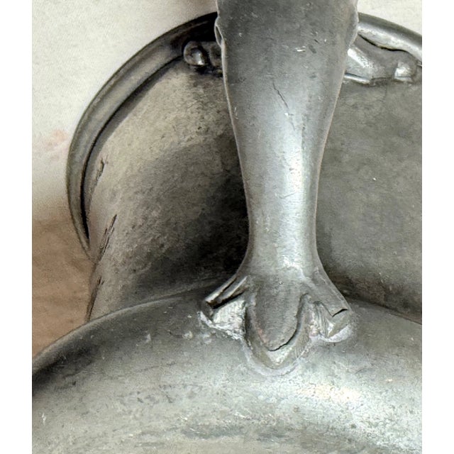 Antique 1896 Hand Engraved Bronze Pewter Golf Country Club Newton Trophy Cup Mug For Sale - Image 12 of 12