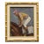 Mid 20th Century Jockey Up Painting, Framed For Sale