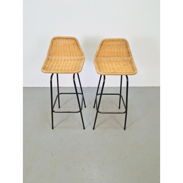 Bar Stools from Rohé Noordwolde, 1960, Set of 2 For Sale - Image 3 of 9