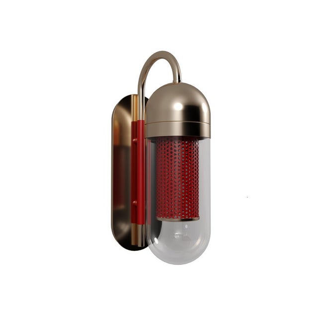 Denver Wall Lamp by Porus Studio, in New conditions. Designed from 2000 Up to 250V (Europe/UK Standard).