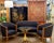 French Sofa or Settee in the Art Deco Style Upholstered in Black Linen For Sale - Image 14 of 14