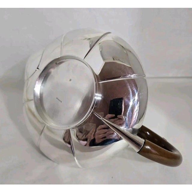 Antique English Sterling Silver Teapot, Sheffield, 1912 For Sale - Image 6 of 17