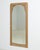 Brown Circa 1920 French Art Nouveau Natural Wood Wall Mirror, Tall Format For Sale - Image 8 of 8