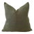 Belgian Linen Pillow Cover in Forest For Sale