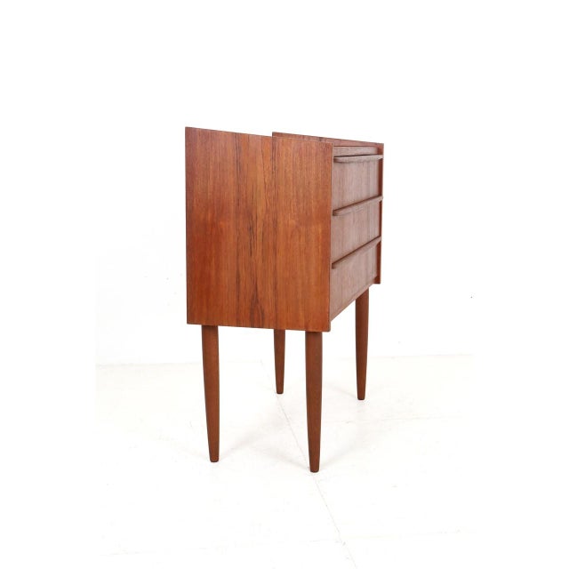 Mid-Century Modern Mid-Century Danish Teak Chest of Drawers, 1960s For Sale - Image 3 of 18