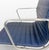 Eames Aluminum Group High-Back Executive Chair by Herman Miller - Blue Leather For Sale - Image 6 of 10