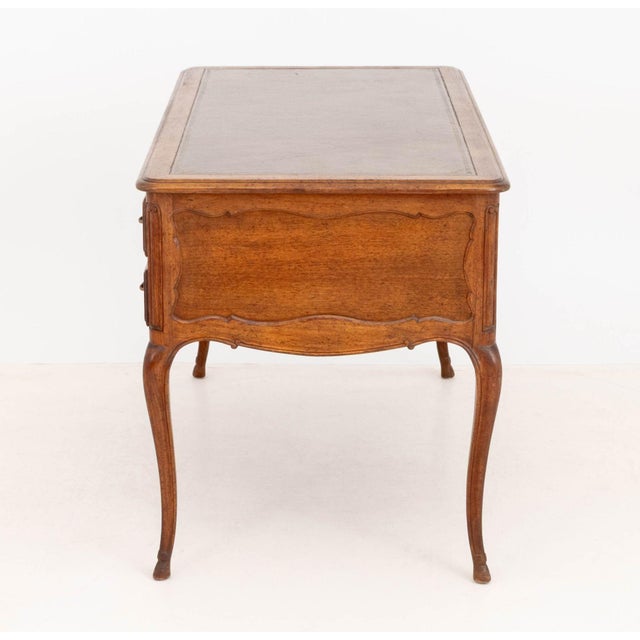Louis XV Style Walnut Writing Desk For Sale - Image 9 of 10