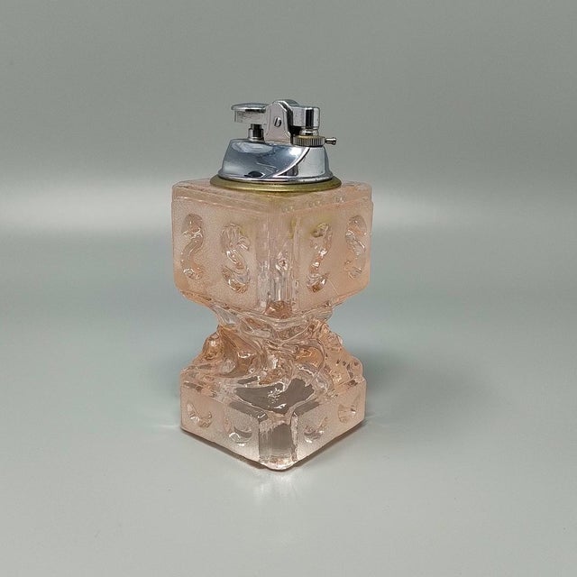 1970s Vintage Italian Green Smoking Set by Antonio Imperatore, 1970s, Set of 2 For Sale - Image 5 of 10