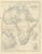 Gold Antique Map of Africa with Cape Colony and Mauritius Insets, 1860 For Sale - Image 8 of 8
