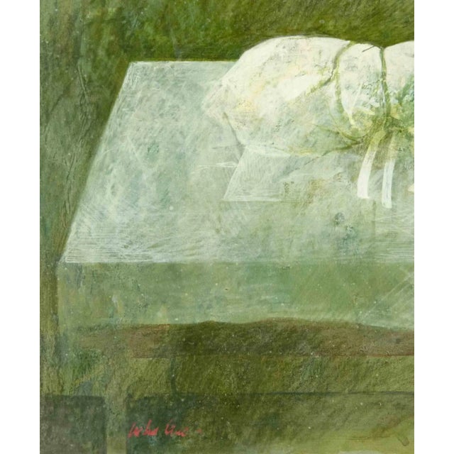 Pedro Cano, Untitled, Pastels on Board, 1980s For Sale - Image 3 of 5