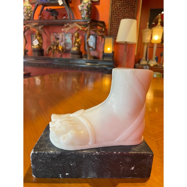 Mid 20th Century Fornasetti-Style Marble Foot For Sale In San Francisco - Image 6 of 7