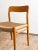 Set of Mid-Century Modern Danish Model 75 Chairs in Oak by Niels O. Møller for J.L. Mollers Møbelfabrik, 1950s For Sale - Image 14 of 18