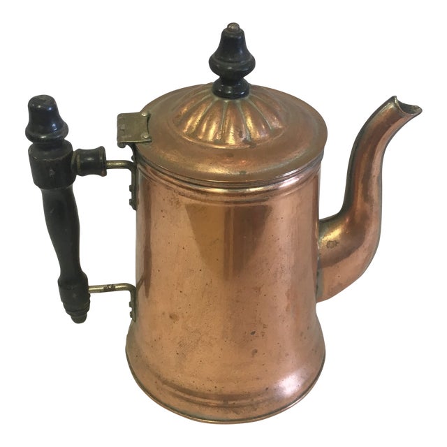 Vintage Copper Coffee Pot Chairish