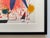 Joan Miro Vintage 1972 Mid Century Modernist Framed " Le Chanteur " and " l'Etoile Bleu " Original Lithograph Prints - Set of 2 For Sale - Image 12 of 18