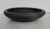 Black Wedgewood low bowl, centerpiece. Clean simple design covered in a soft black sheen of the matte basalt glaze. Marked...