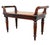 19th Century Victorian Mahogany Window Seat Hall Bench, 1850 For Sale - Image 12 of 12