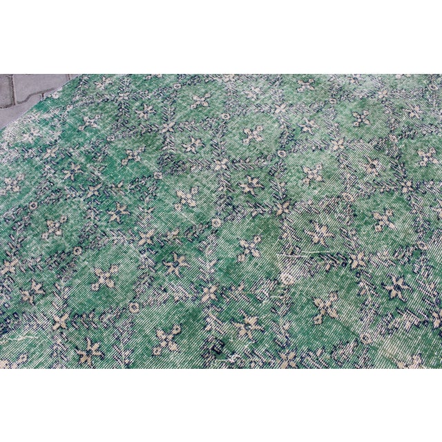 Textile Vintage Turkish Anatolian Area Rug - 80.5"x100" For Sale - Image 7 of 13