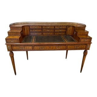 Maitland-Smith Desk With Gallery For Sale