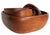 Mid-Century Modern Seven Piece Mid Century Teak Salads Set Made in Thailand by Good Wood C. 1950/70s For Sale - Image 3 of 14