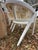 White Cane Back Barrel Chairs Set of 4 For Sale - Image 8 of 12