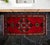 Hand Knotted Small Turkish Rug. Organic Wool 1960's Entryway Decor DoorMat, Accent Rug - 21'' X 45'' For Sale - Image 4 of 12