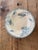 French Antique Sarreguemines U&c "Royat" Blue Transferware Soup Plate - French Ironstone For Sale - Image 3 of 5