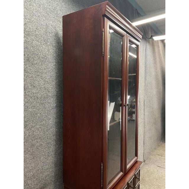 Wood Vintage Bombay Company Apothecary Cabinet For Sale - Image 7 of 8