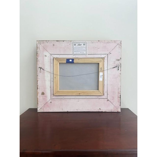 Vintage Oil on Canvas For Sale - Image 4 of 6