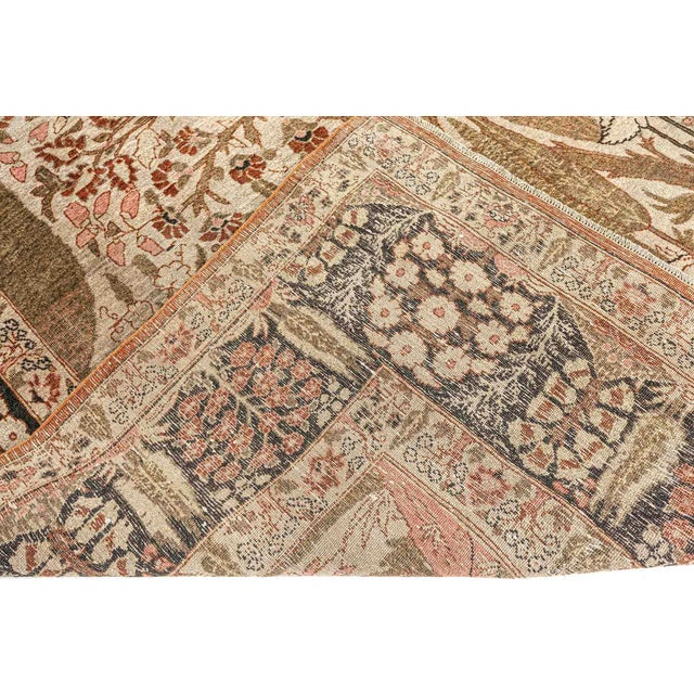 Persian 1920s Persian Tabriz For Sale - Image 3 of 9