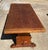 Brown French Country Trestle Farm Dining Table For Sale - Image 8 of 10