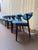 Mid-Century Modern 1950s Danish Modern Attributed to Kai Kristiansen Set of 6 Rosewood Model 42 Dining Chairs (Fully Restored) For Sale - Image 3 of 14