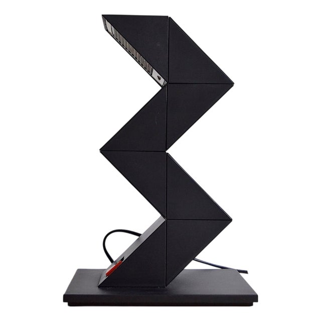 Zig Zag Table Lamp by Shui LD Chan for Brilliant Leuchten, 1980s For Sale