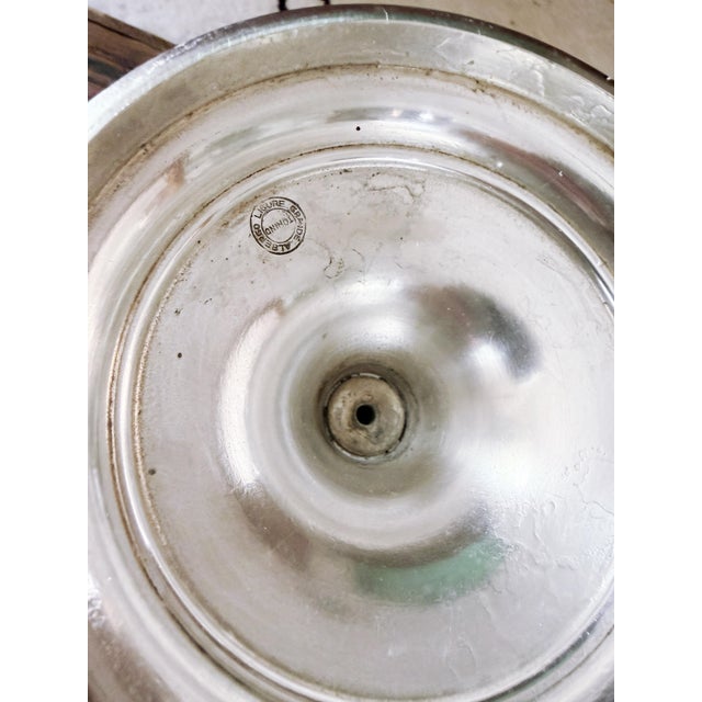 Antique Silver Plated Dessert Stands From Grand Hotel Ligure in Turin Italy - Set of 2 For Sale - Image 9 of 10