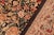 Textile Art Nouveau 1990's Pak-Persian Black/Beige Wool Rug - 6'0'' X 8'11'' For Sale - Image 7 of 9