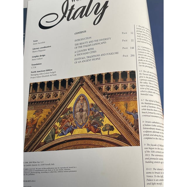 Wonders of Italy Coffee Book For Sale - Image 4 of 15